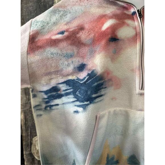 Anthropologie x Pilcro Half-Zip Pullover Sweatshirt Size M - Picture 7 of 9